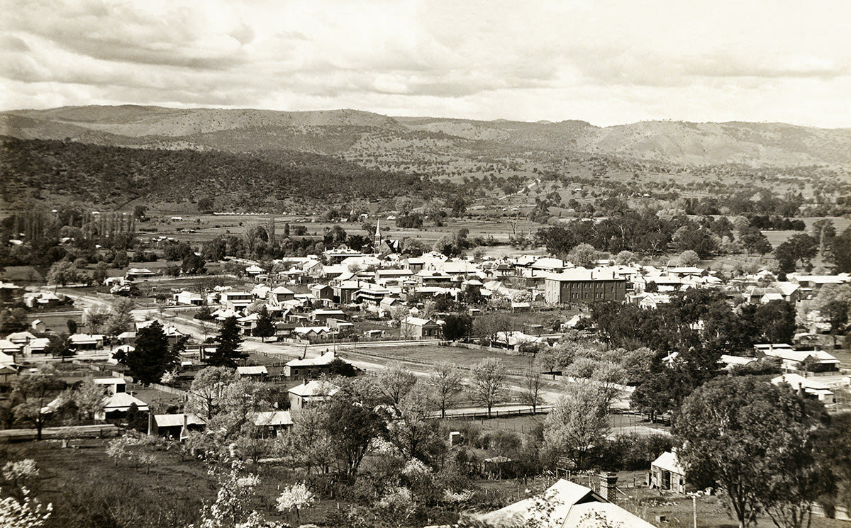 General View Of Township, Tumut NSW Australia 1910s