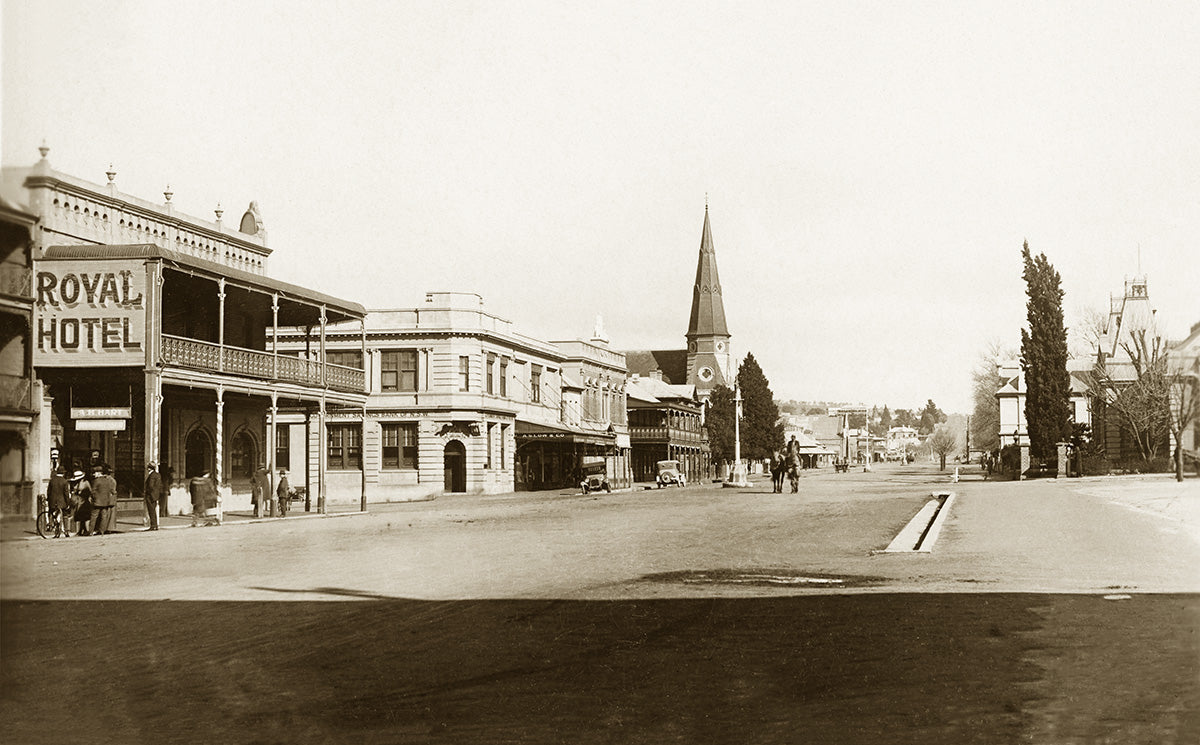 William Street Looking West, Bathurst NSW Australia c.1920