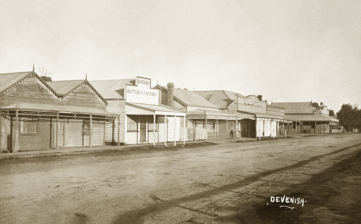 Main Street, Devenish VIC Australia 1913