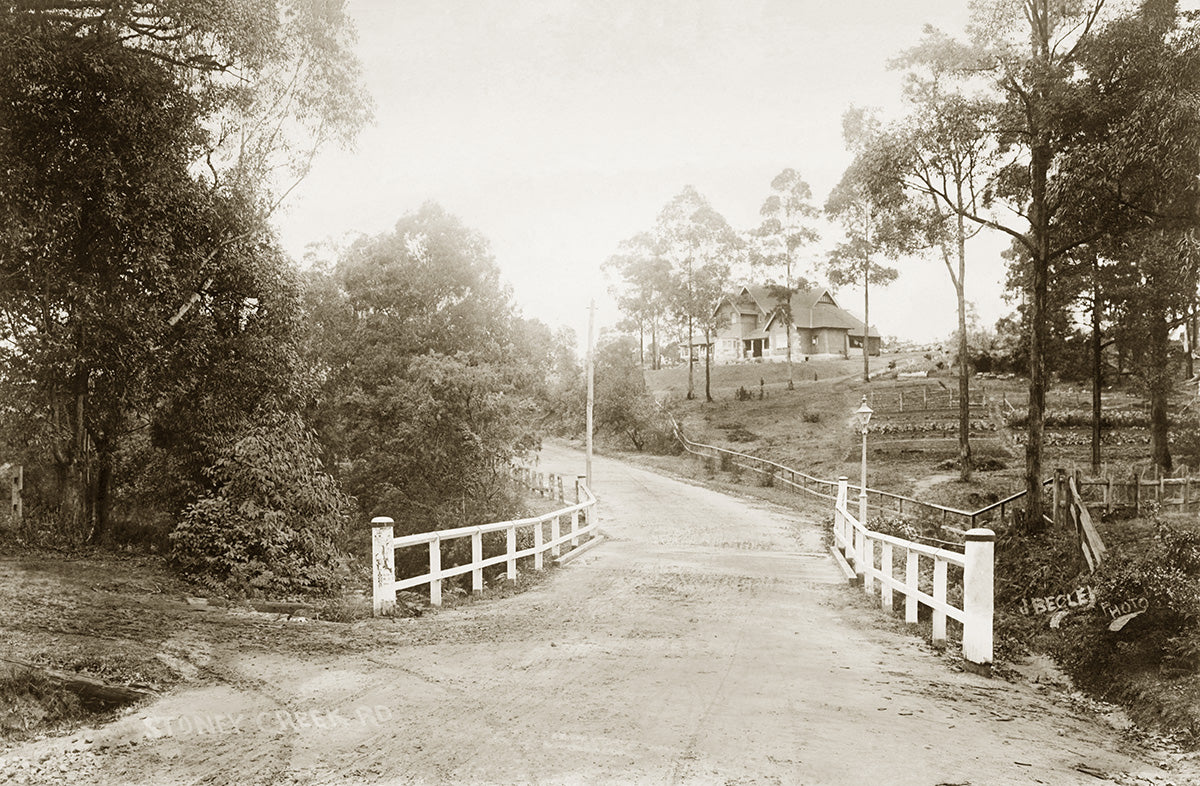 Mona Vale Road, Gordon NSW Australia 1900s