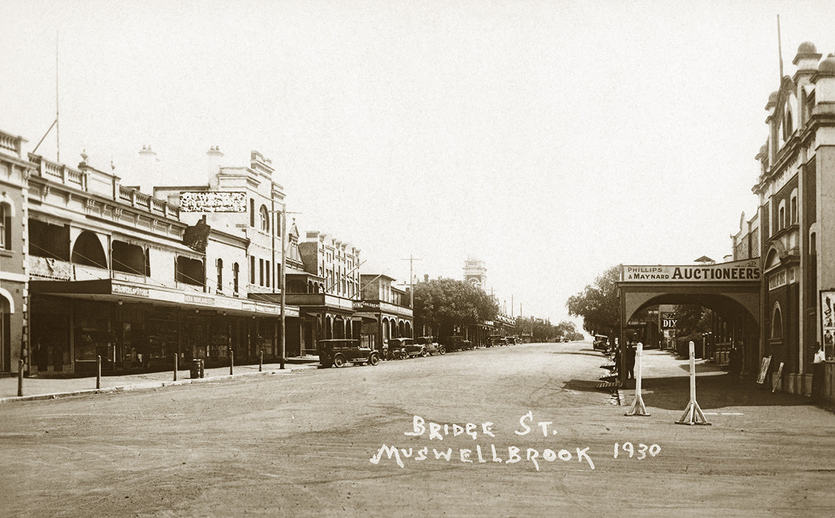 Bridge Street, Muswellbrook NSW Australia 1930