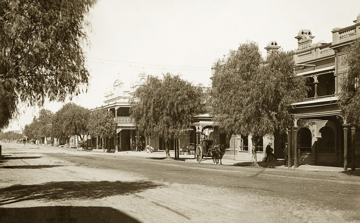 Maitland Street, Narrabri NSW Australia c.1905