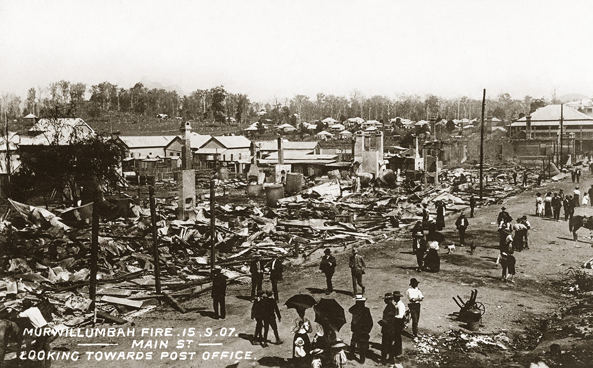 After The Fire, Murwillumbah NSW Australia 1907