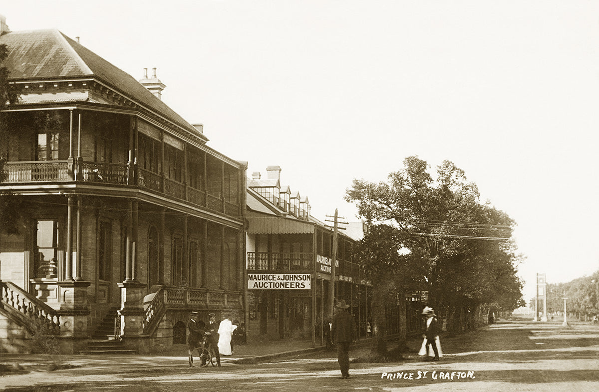 Prince Street, Grafton NSW Australia 1900s