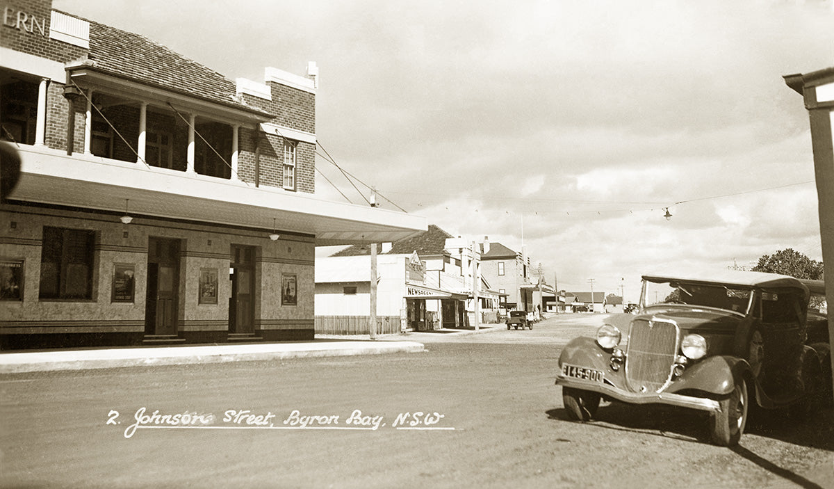 Johnson Street, Byron Bay NSW Australia c.1938