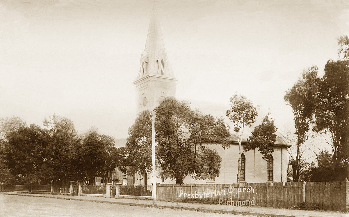 Presbyterian Church, Richmond NSW Australia c.1907