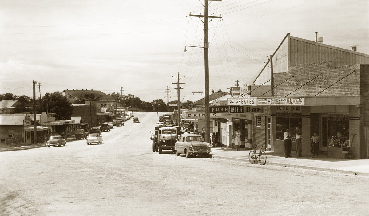 Main Street, Nambucca Heads NSW Australia c.1957