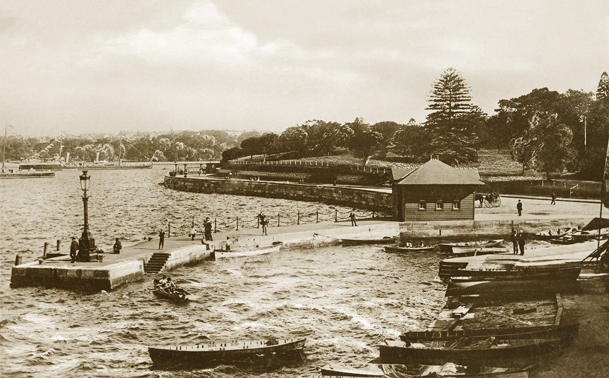 Man O War - Sydney Harbour, Sydney NSW Australia 1900s