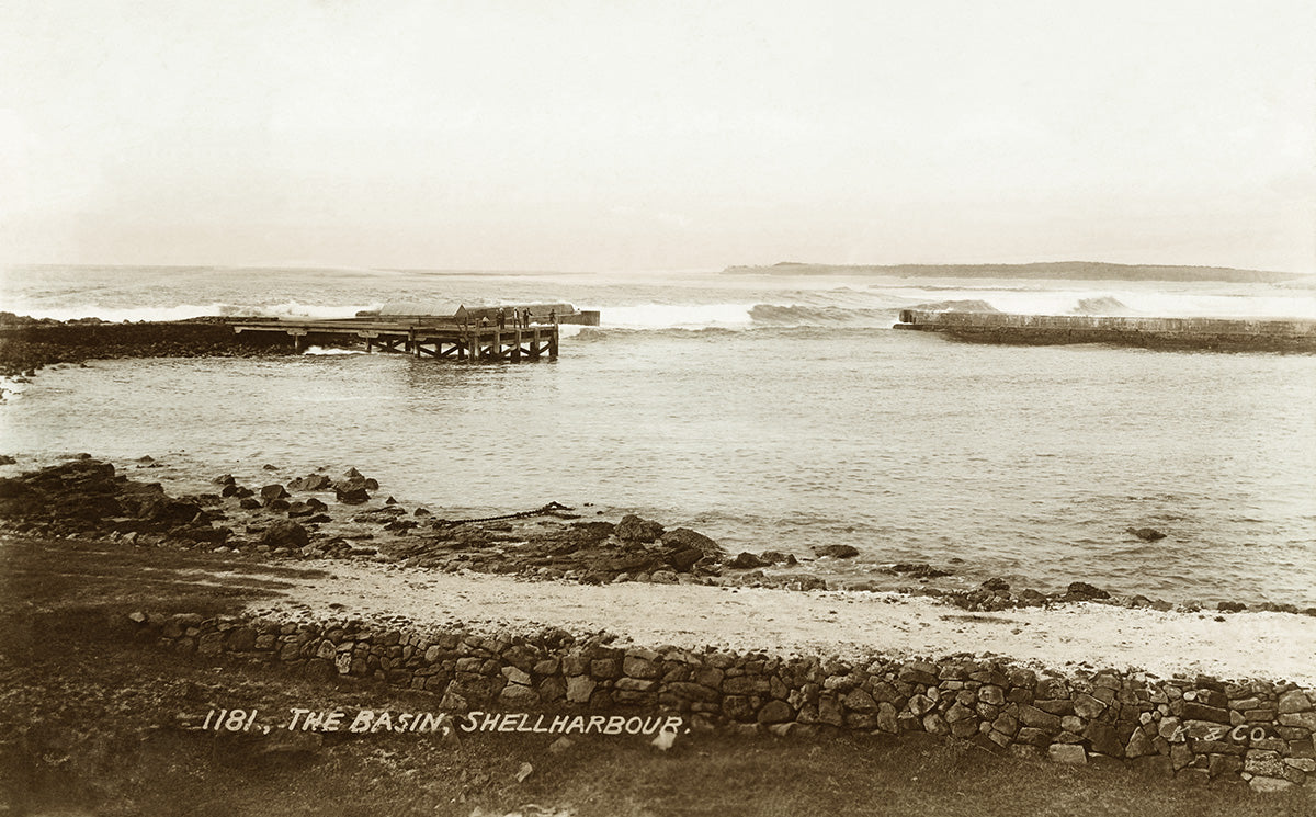 The Basin, Shellharbour NSW Australia c.1905