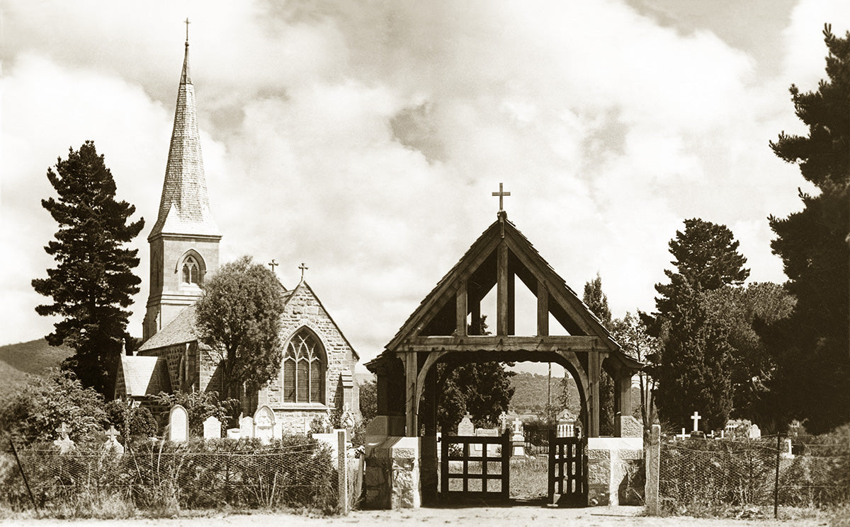 St. Johns Church, Canberra ACT Australia 1930s