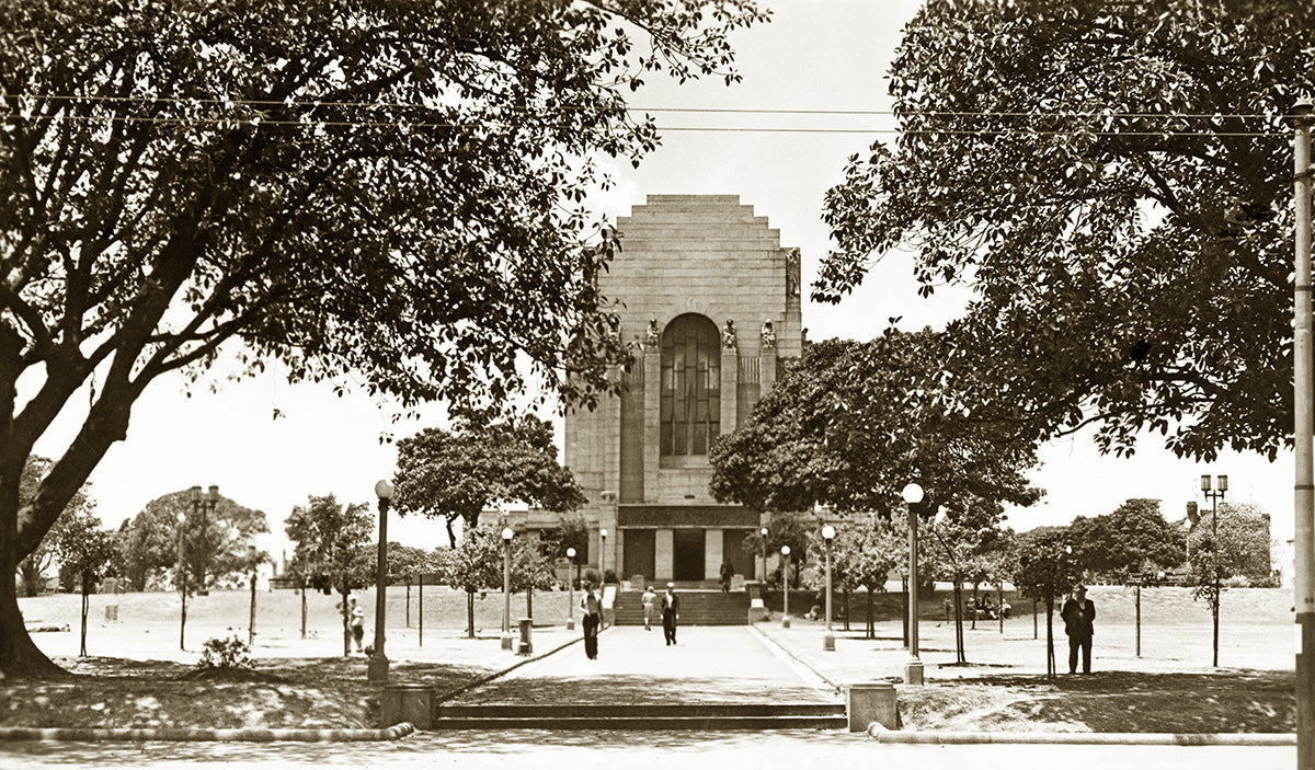 Shrine Of Rememberance - Hyde Park, Sydney NSW Australia 1940s