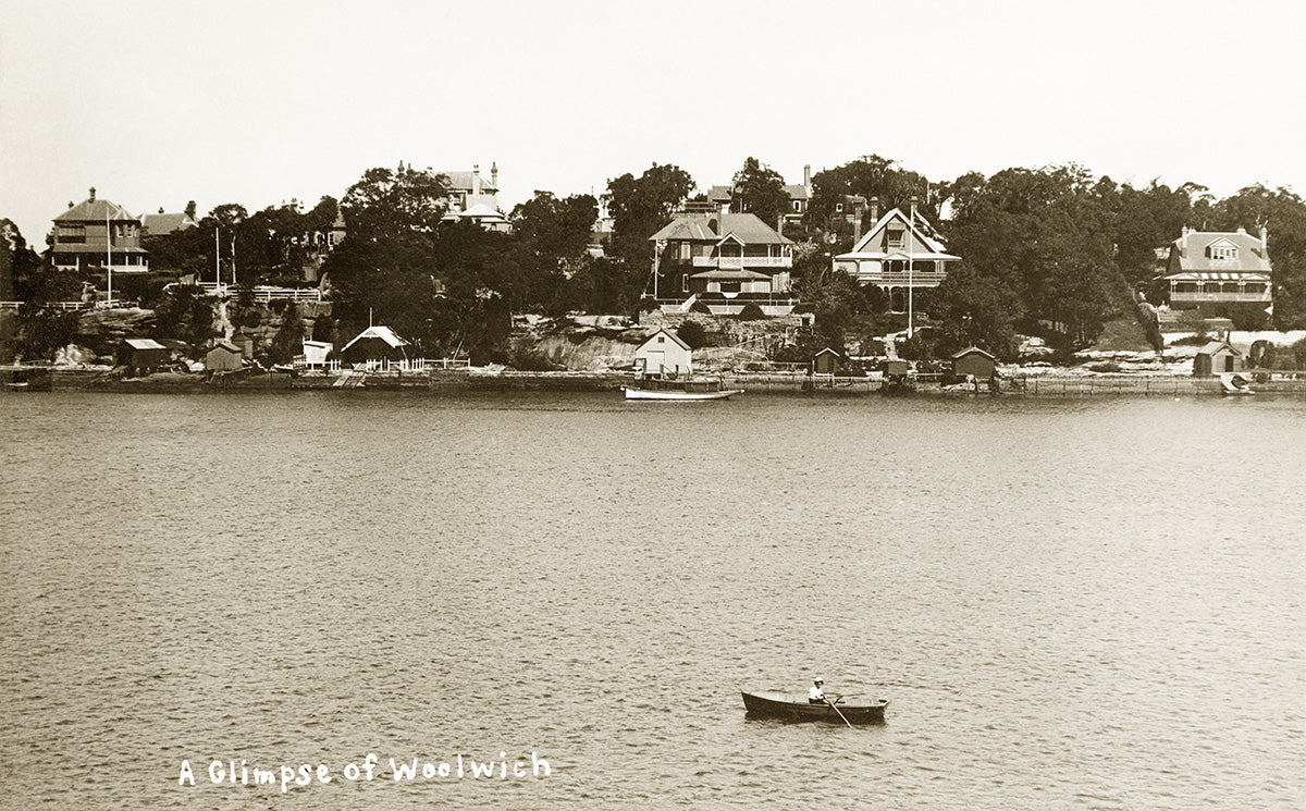 General View, Woolwich NSW Australia 1910s