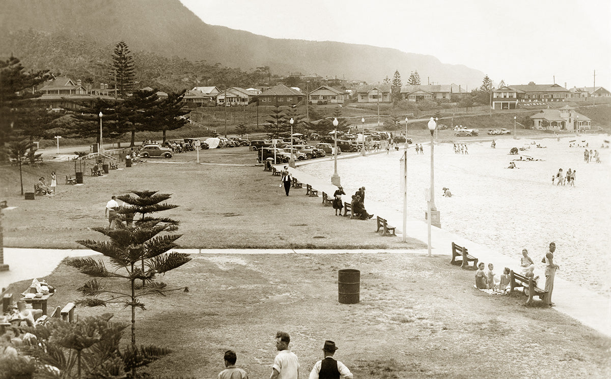 General View Of Beach, Austinmer NSW Australia c.1937