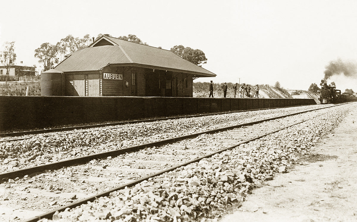 Railway Station, Auburn VIC Australia 1910s