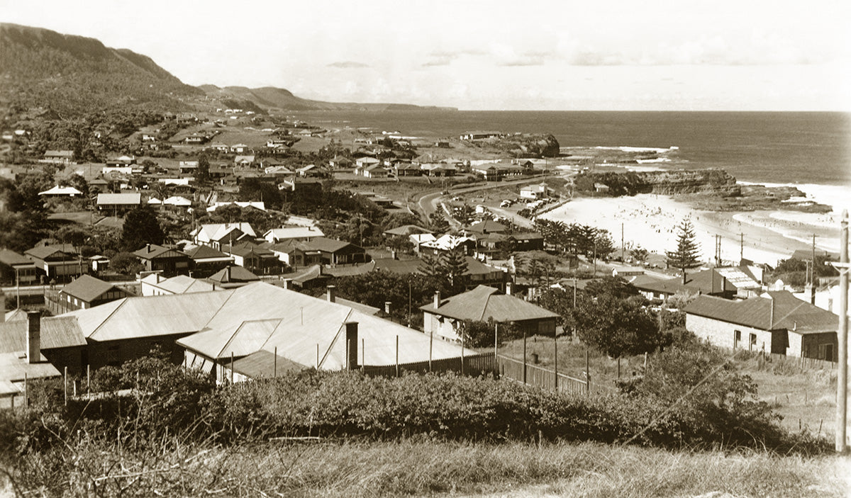 General View From Kennedys Hill, Austinmer NSW Australia 1930s