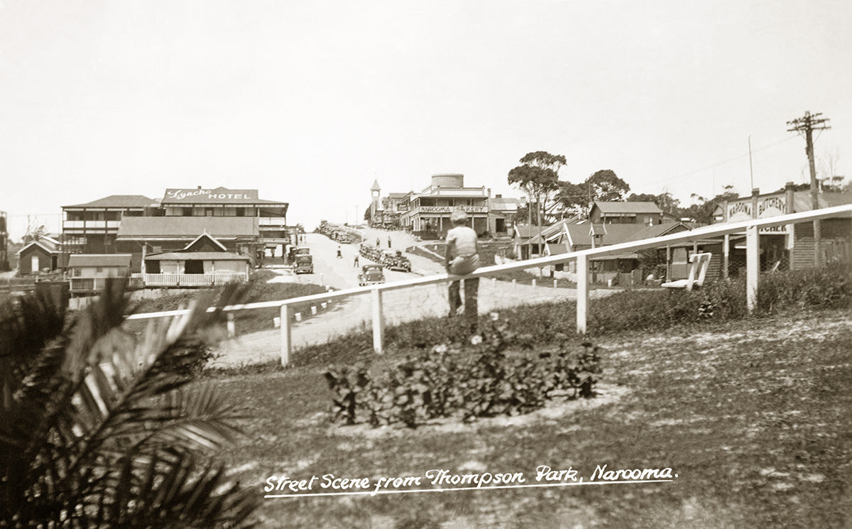 General View From Thompson Park, Narooma NSW Australia 1930s