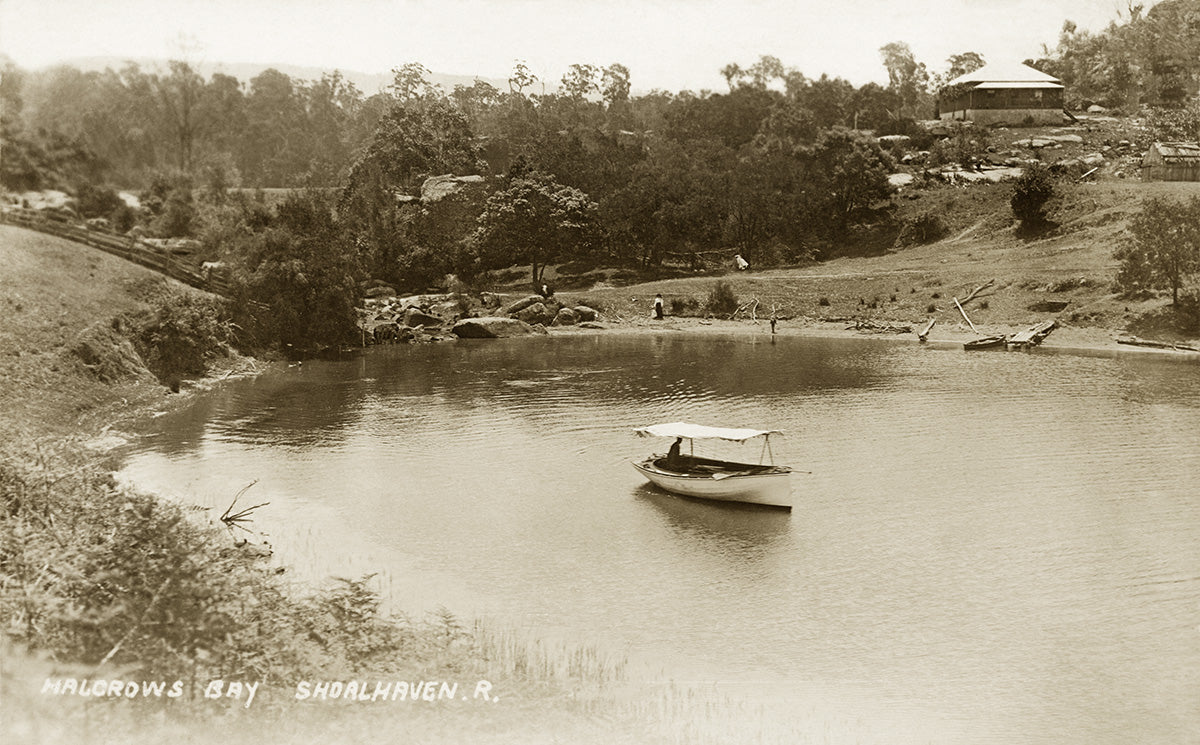Halcrows Bay, Shoalhaven River NSW Australia c.1907