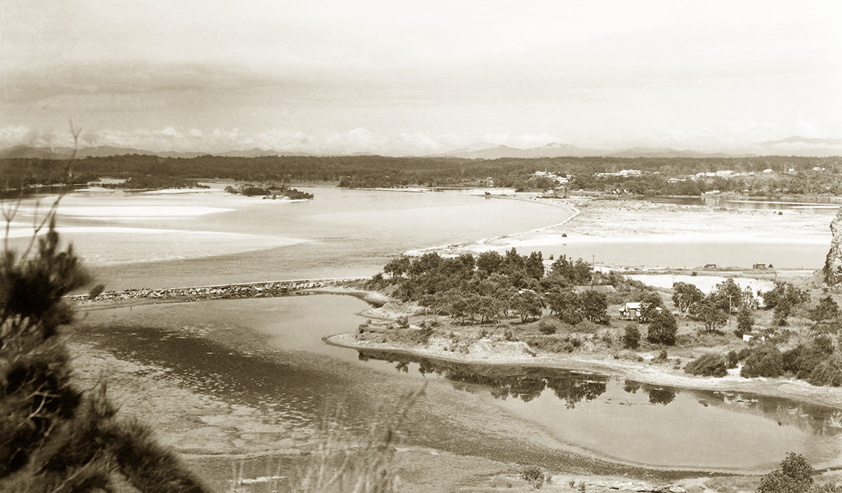 General View Of River Area, Nambucca Heads NSW Australia 1930s
