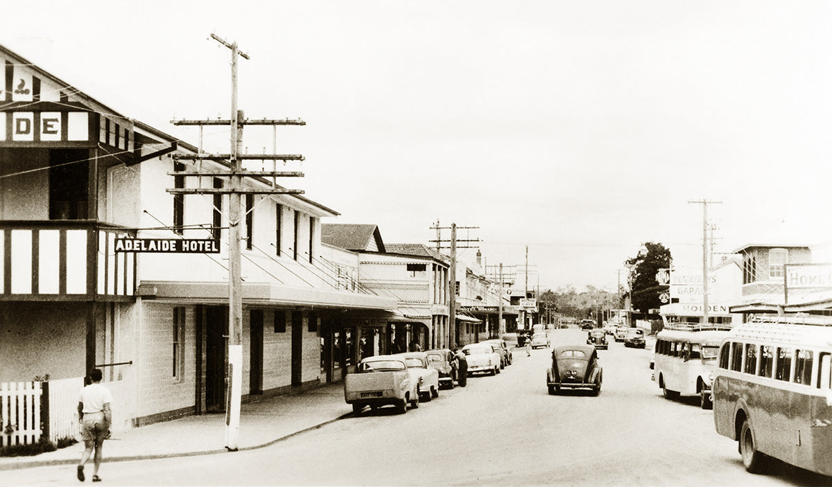 Main Street, Moruya NSW Australia 1950s
