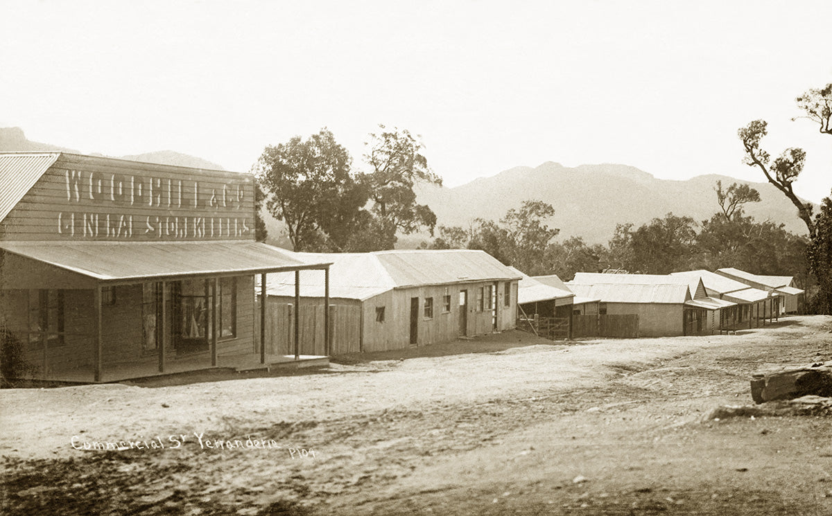 Main Street, Yerranderie NSW Australia c.1907