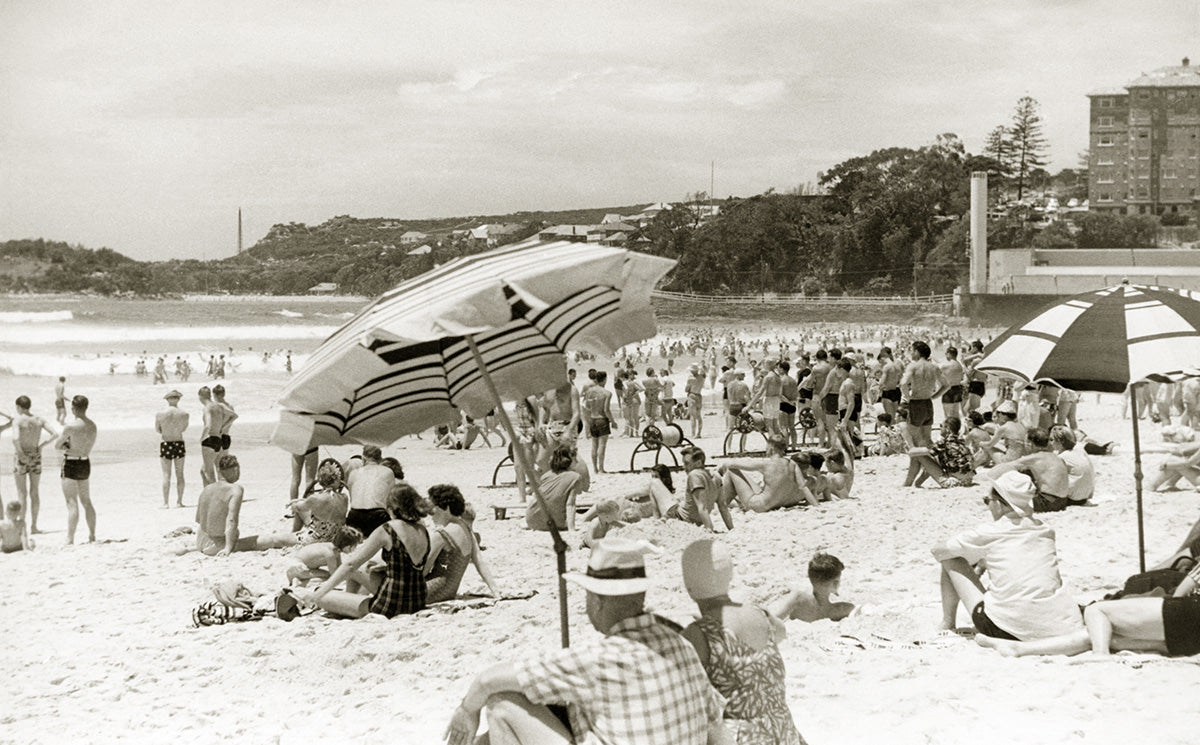 Ocean Beach, Manly NSW Australia c.1959
