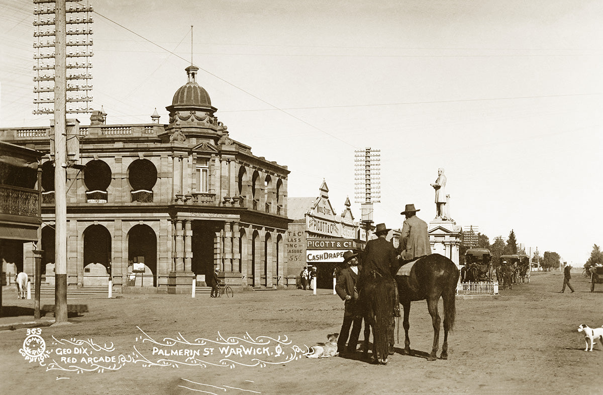 Palmerin Street, Warwick QLD Australia c.1907