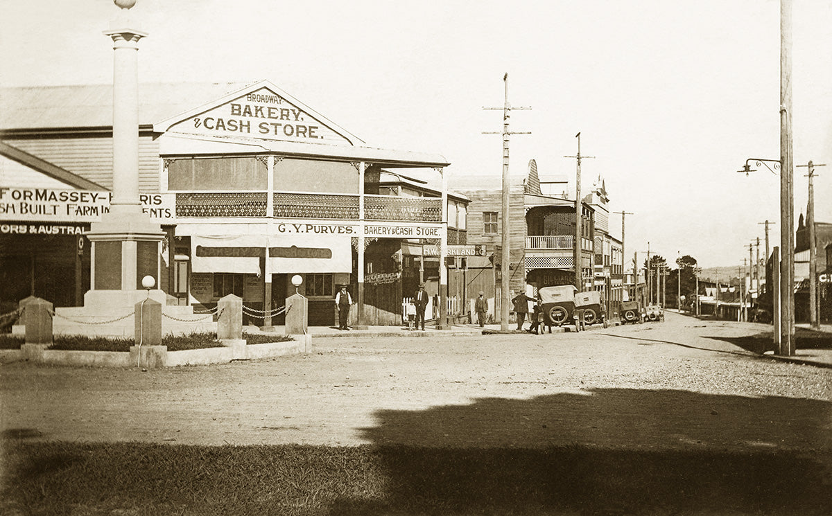 Main Street, Bellingen NSW Australia c.1925