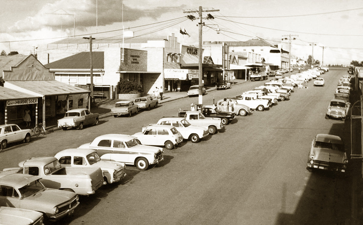 Street Scene, Monto NSW Australia c.1954