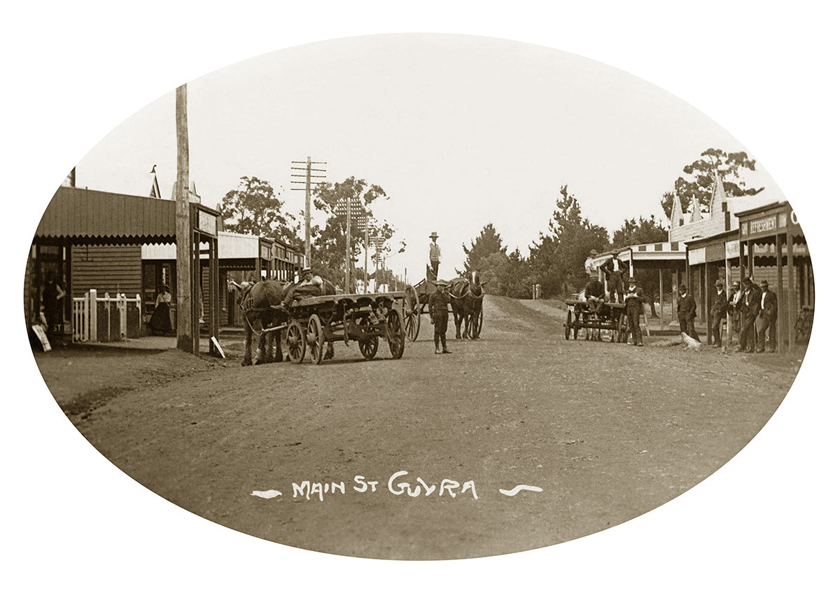 Main Street, Guyra NSW Australia c.1909