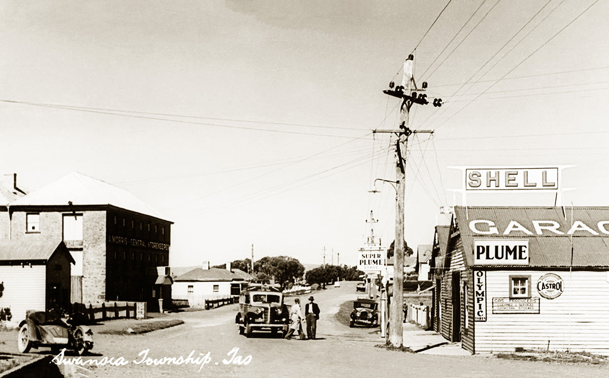 Main Street, Swansea TAS Australia 1930s
