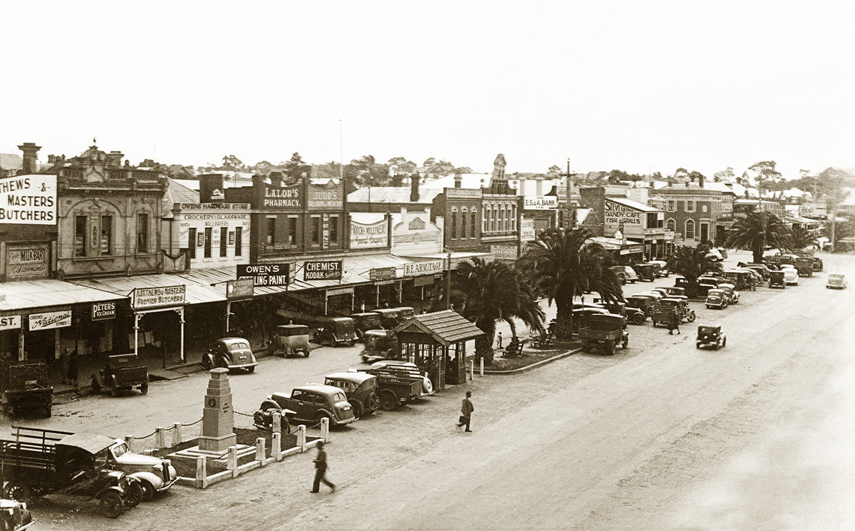 Lonsdale Street, Dandenong VIC Australia c.1937