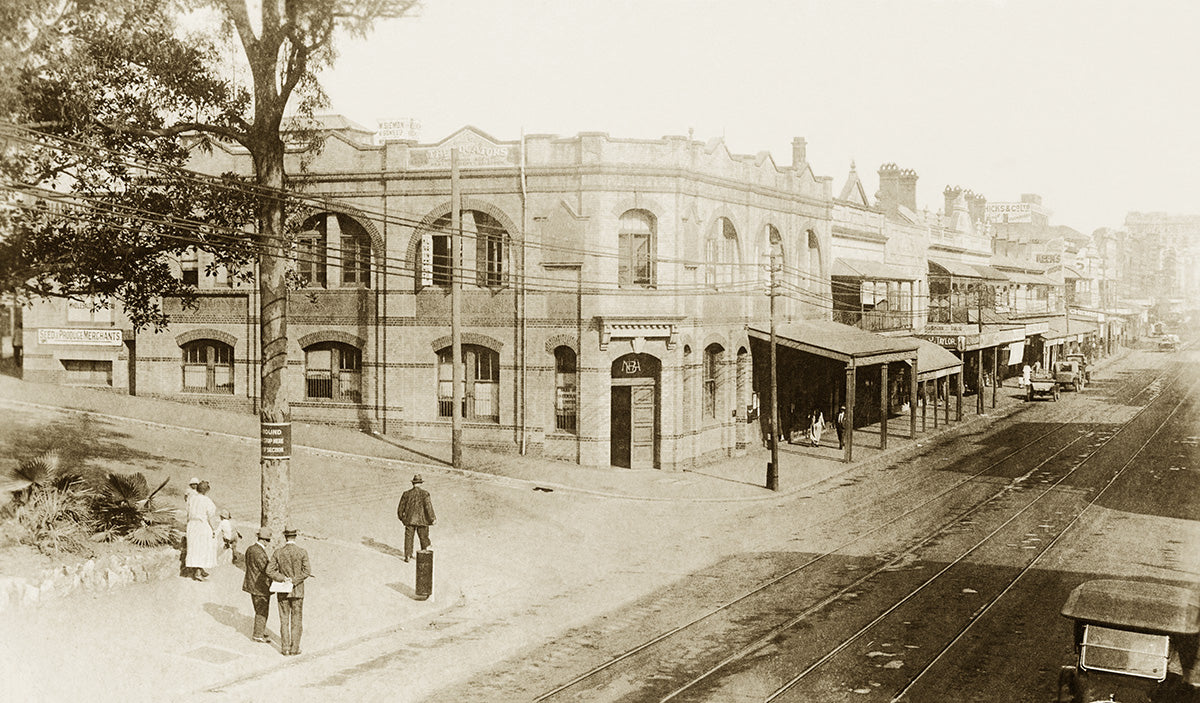 George Street Looking From Rome Street Railway Gates, Brisbane QLD Australia c.1927