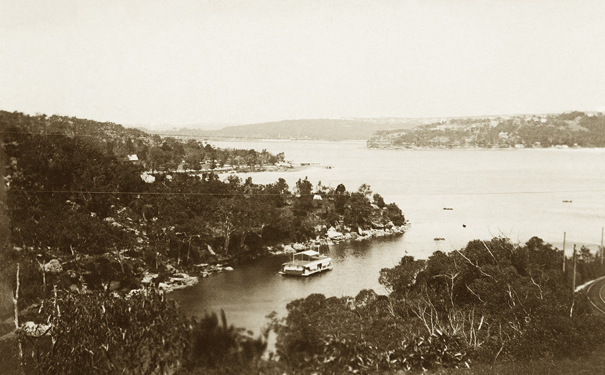 Fisher Bay And Bradys Point, Clontarf NSW Australia c.1907
