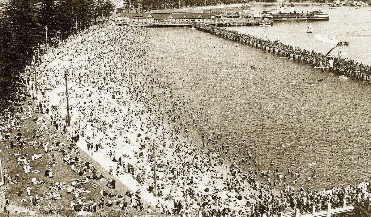 Harbour Pool, Manly NSW Australia 1930s