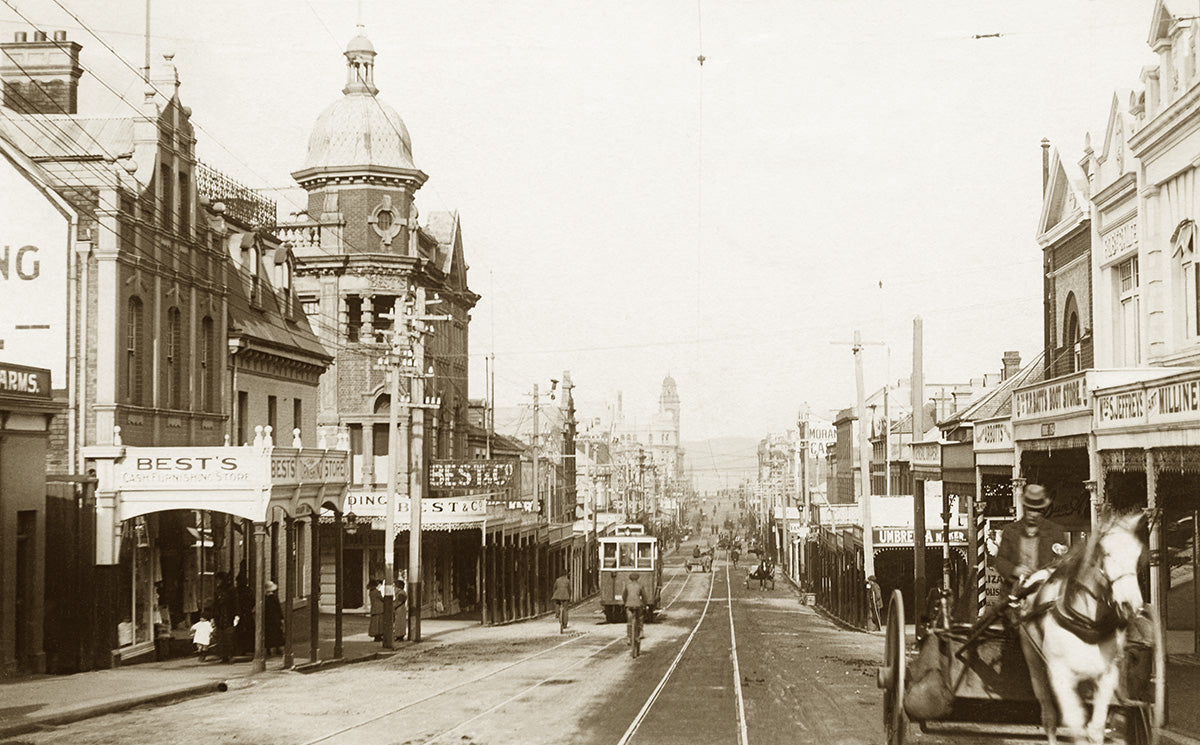 Elizabeth Street, Hobart TAS Australia 1910s