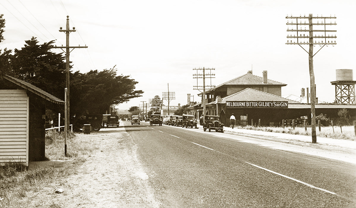Nepean Highway, Rye VIC Australia 1930s
