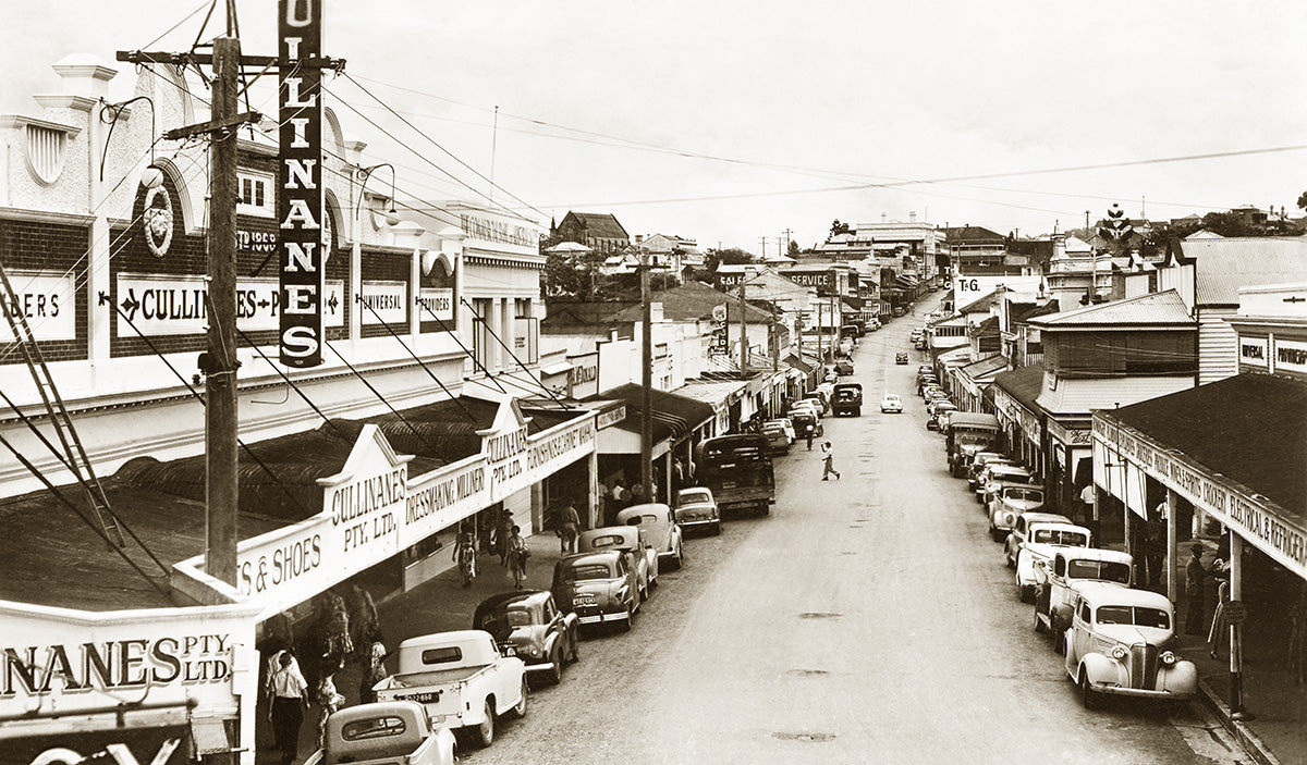 Central Mary Street, Gympie QLD Australia c.1952