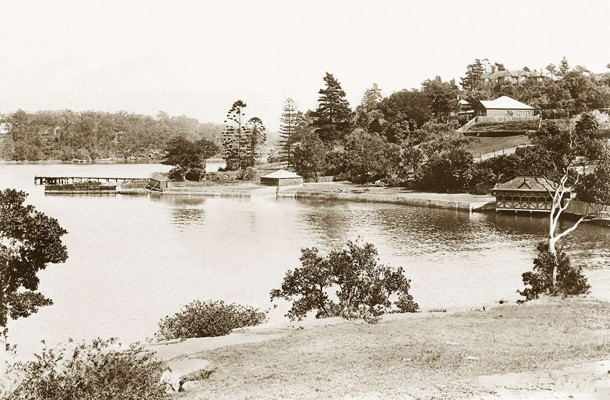 Villa Maria And Bath Enclosure - Lane Cove River, Woolwich NSW Australia c.1907