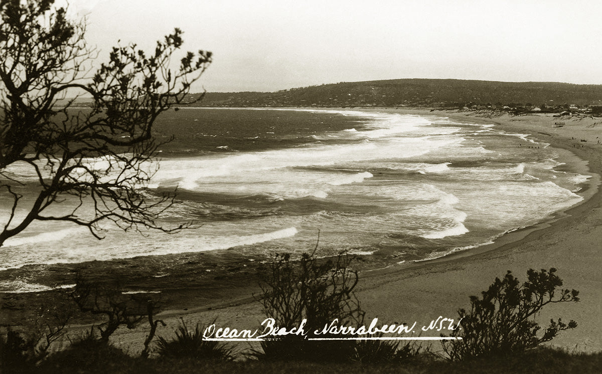Ocean Beach, Narrabeen NSW Australia 1930s