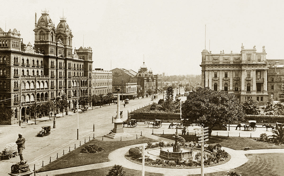 Parliament House And Grand Hotel, Melbourne VIC Australia 1910s