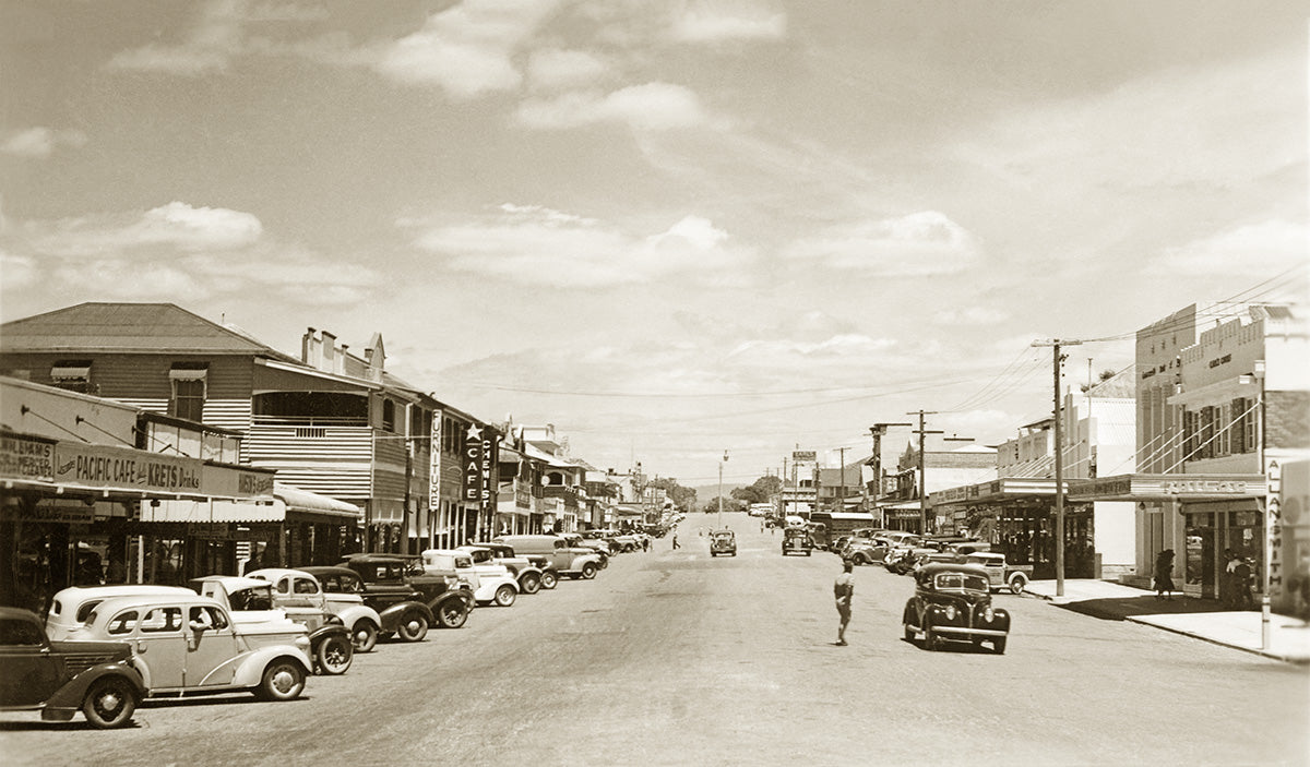 Nerang Street, Southport QLD Australia c.1948