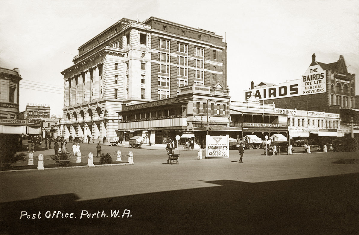 Post Office, Perth WA Australia c.1920