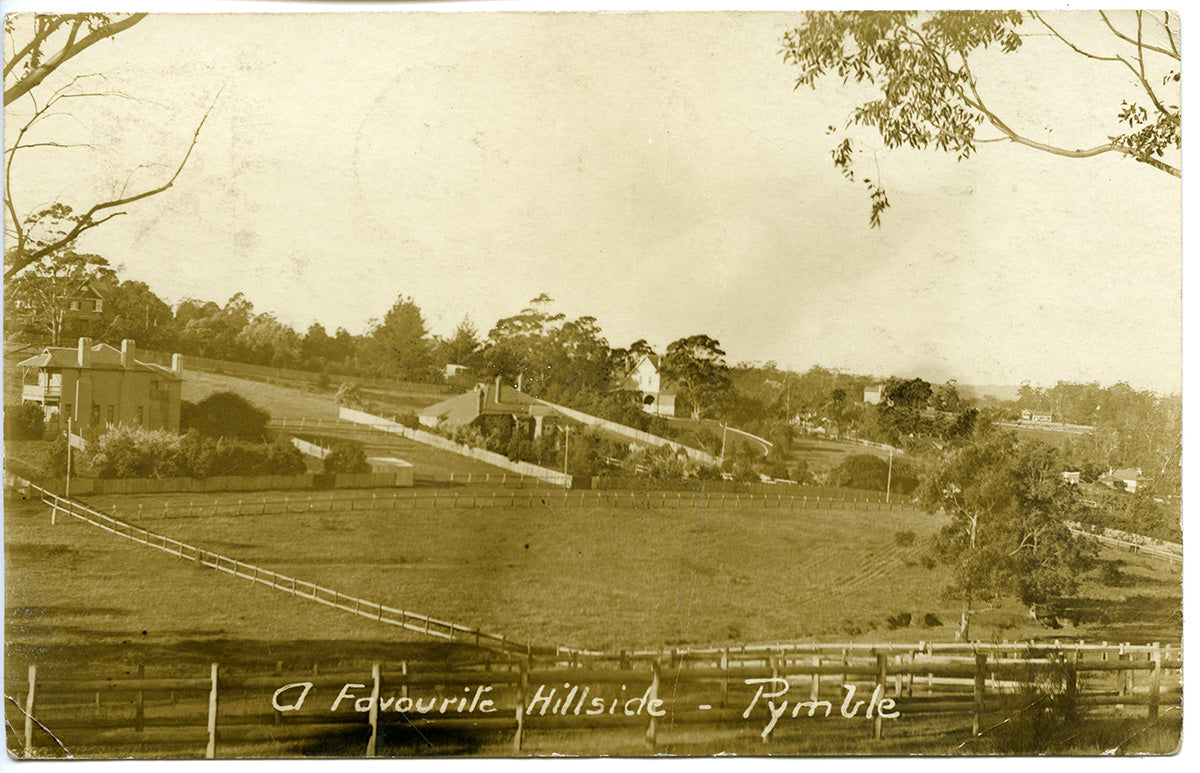 Looking East From King Edward Street Towards Church Street, Pymble NSW Australia 1907