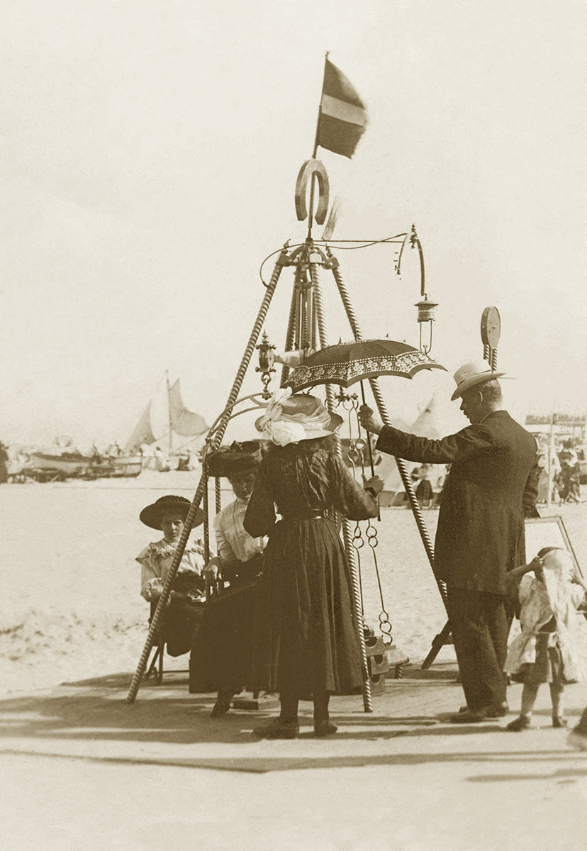 Weight Machine On The Promenade, Manly NSW Australia 1907