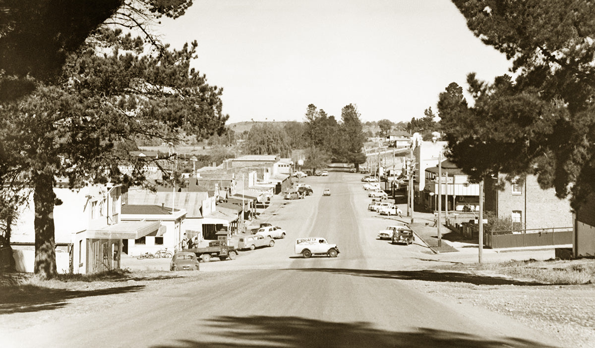 Main Street, Walcha NSW Australia 1940s