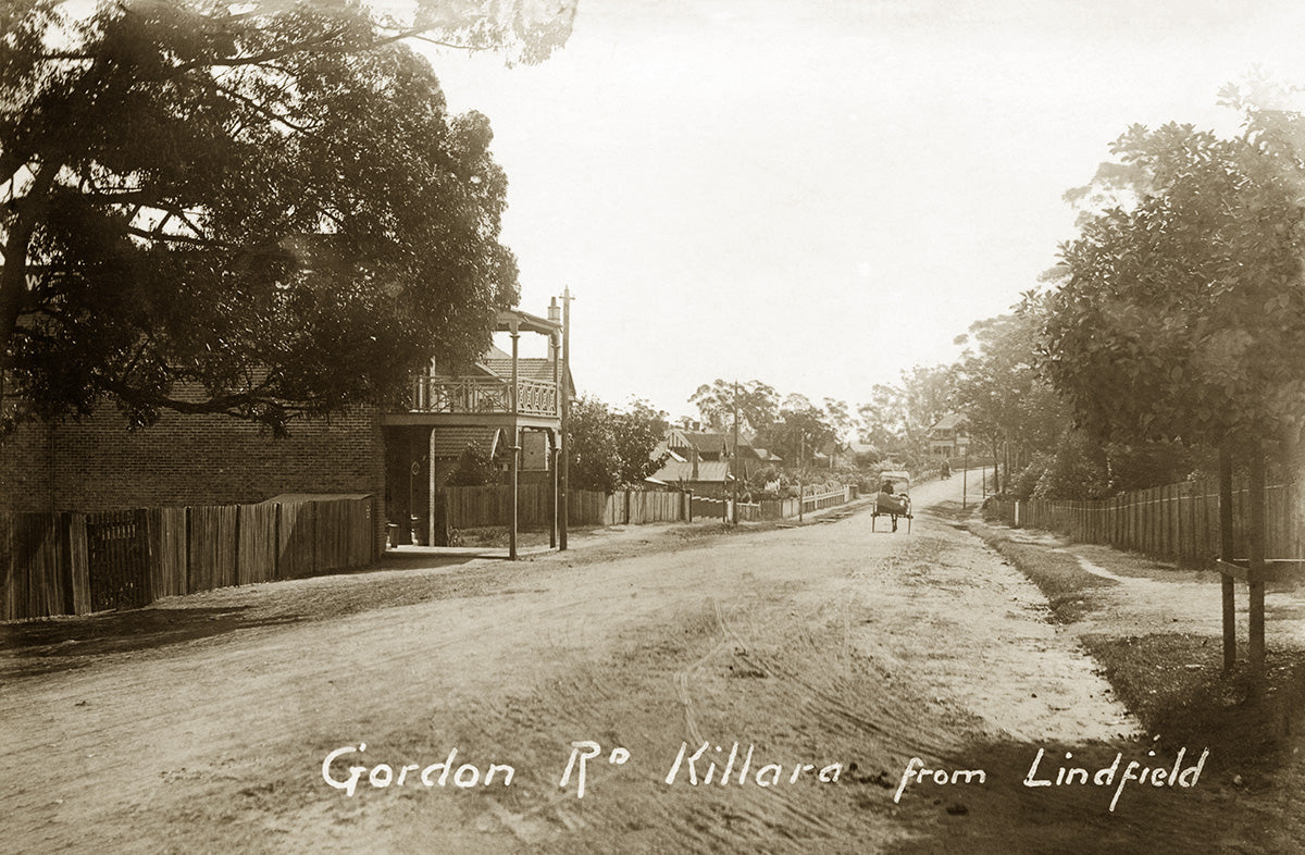 Pacific Highway - From Lindfield, Killara NSW Australia 1907