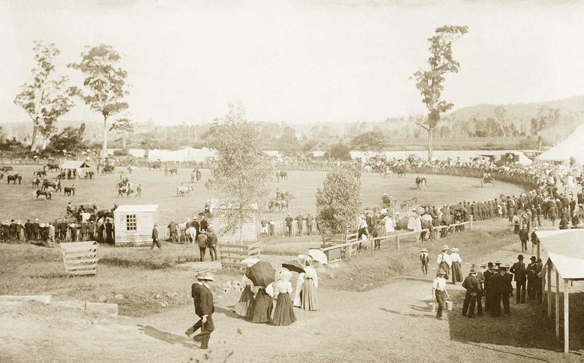 Show Ground At Clarina River, Maclean NSW Australia c.1904