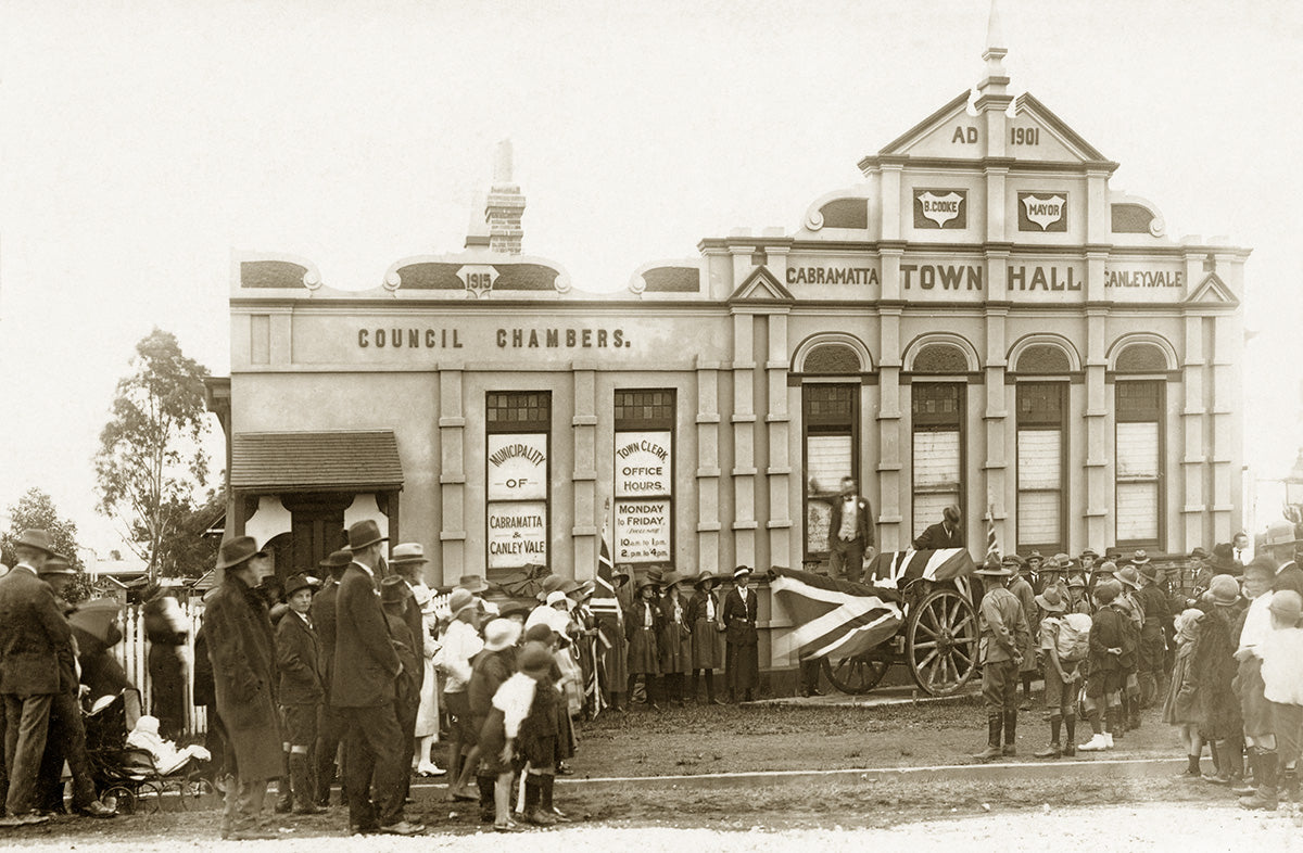 Town Hall And Council Chambers, Cabramatta NSW Australia 1923