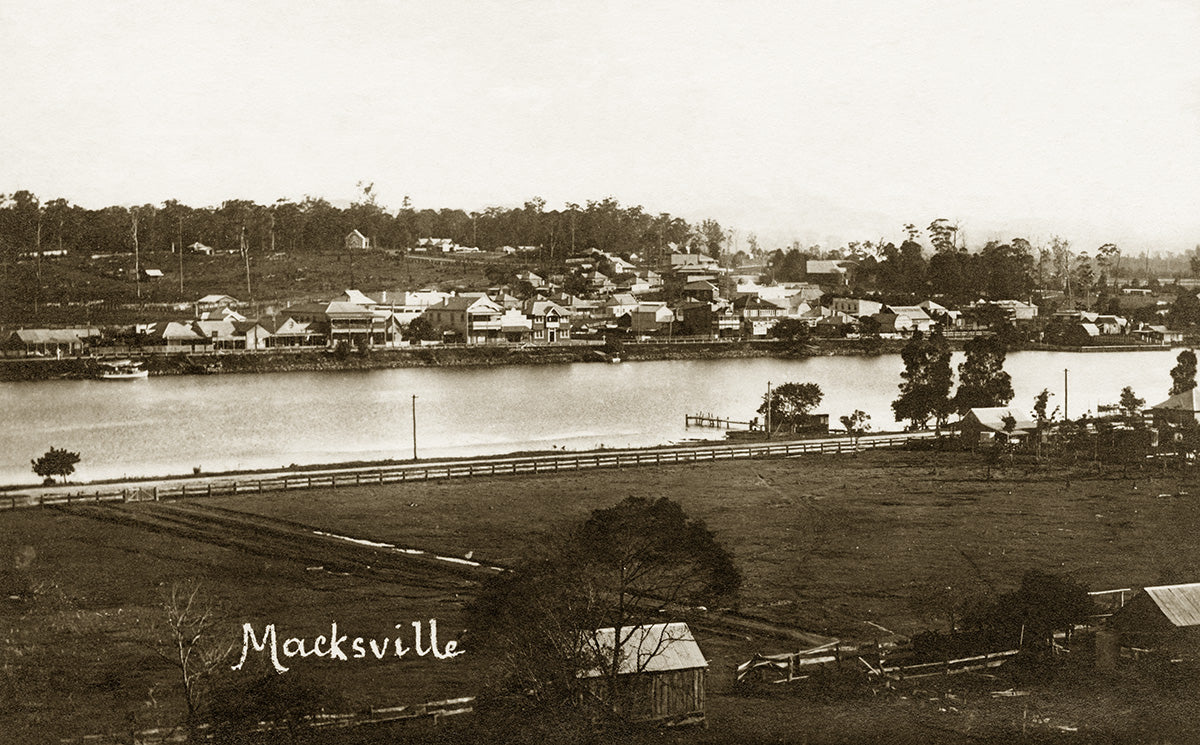 Panorama Of Town, Mackville NSW Australia 1910s