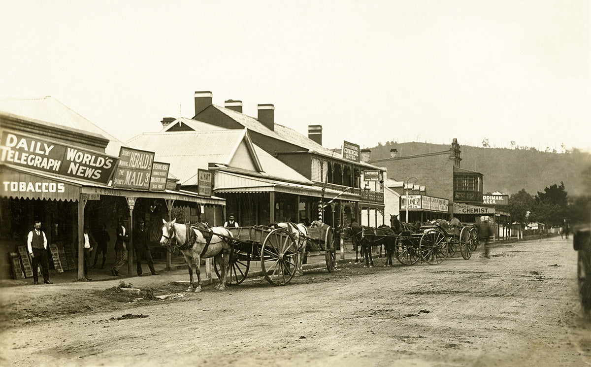 Argyle Street, Picton NSW Australia c.1910
